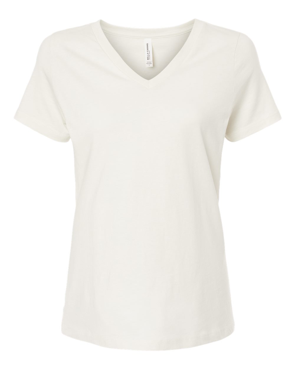 Bella Canvas Womens Relaxed Jersey Short-Sleeve V-Neck T-Shirt - Picture 2 of 38