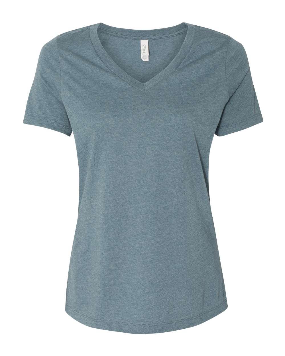 Bella Canvas Womens Relaxed Jersey Short-Sleeve V-Neck T-Shirt - Picture 17 of 38