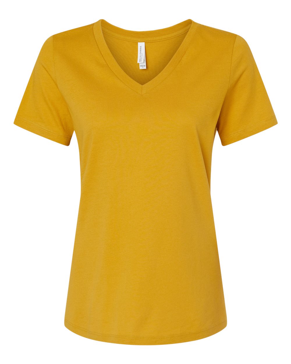 Bella Canvas Womens Relaxed Jersey Short-Sleeve V-Neck T-Shirt - Picture 23 of 38