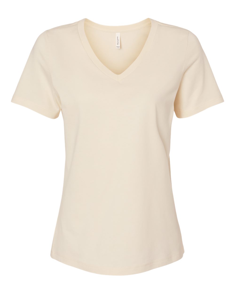 Bella Canvas Womens Relaxed Jersey Short-Sleeve V-Neck T-Shirt - Picture 25 of 38