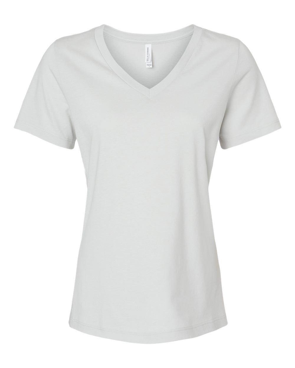 Bella Canvas Womens Relaxed Jersey Short-Sleeve V-Neck T-Shirt - Picture 26 of 38