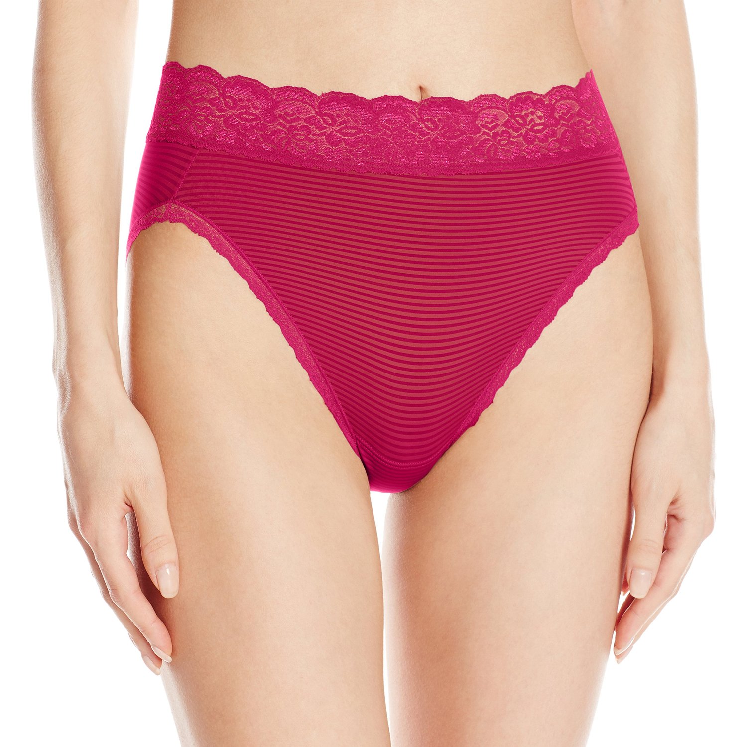 Vanity Fair Womens Flattering Lace Hi-Cut Brief VF-132801632 - Picture 4 of 22