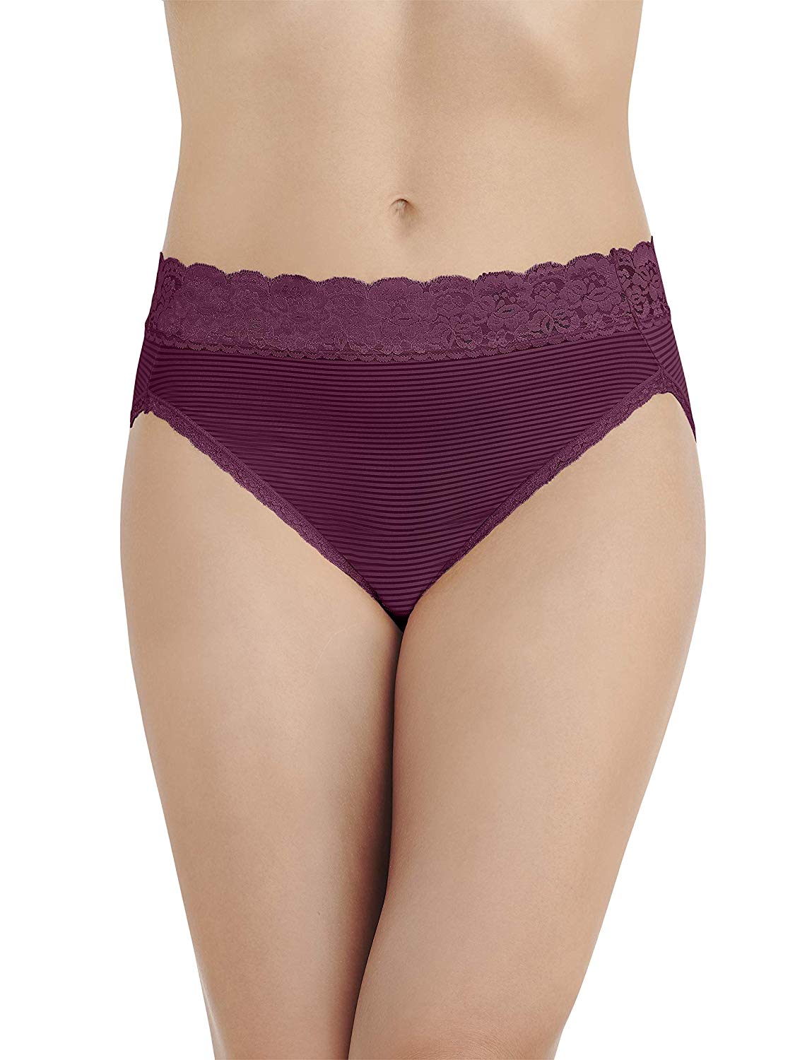 Vanity Fair Womens Flattering Lace Hi-Cut Brief VF-132801632 - Picture 22 of 22