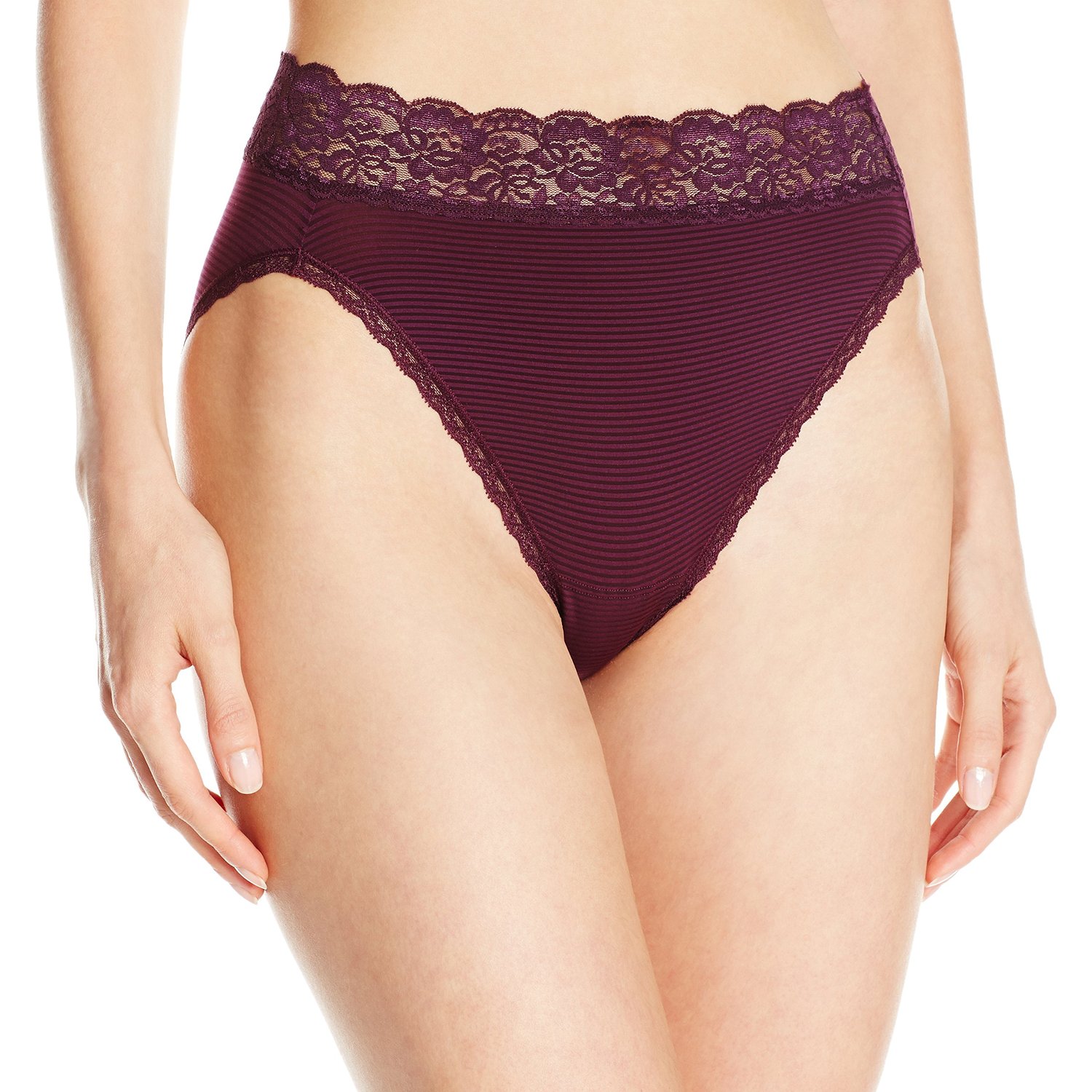 Vanity Fair Womens Flattering Lace Hi-Cut Brief VF-132801632 - Picture 8 of 22