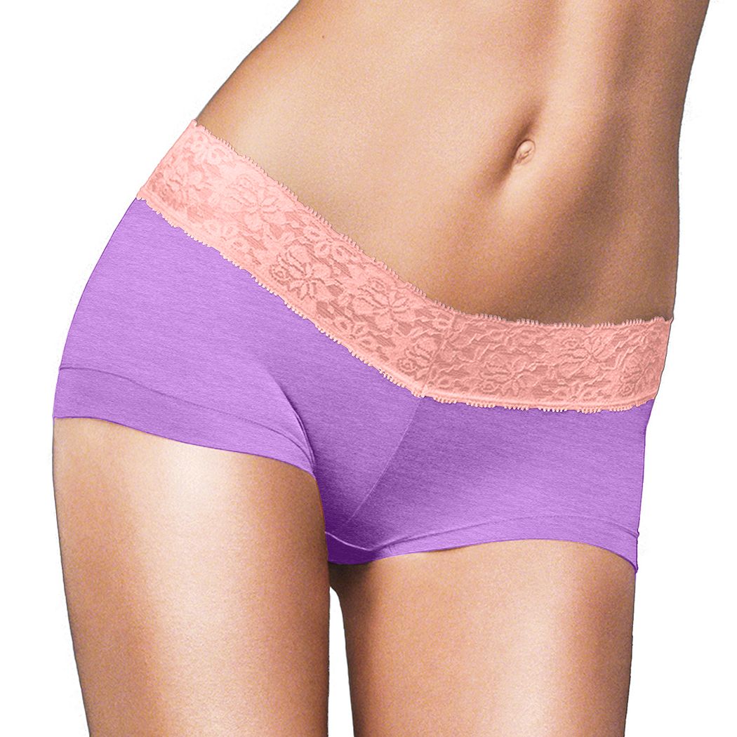 Maidenform Womens Cotton Dream Boyshort With Lace 40859-Maidenform163 - Picture 38 of 157