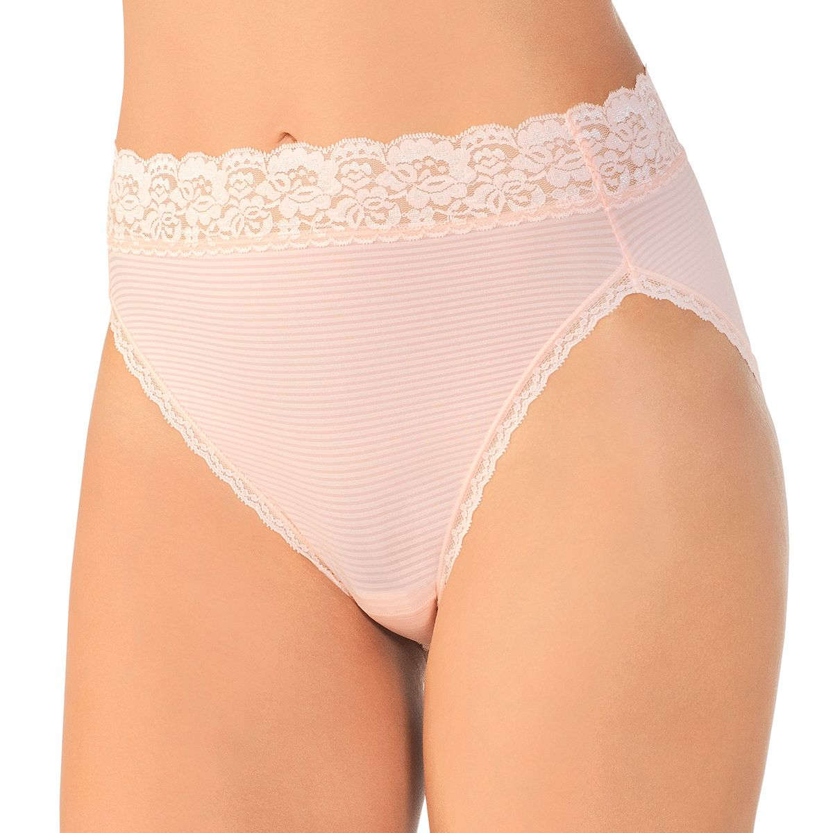 Vanity Fair Womens Flattering Lace Hi-Cut Brief VF-132801632 - Picture 5 of 22