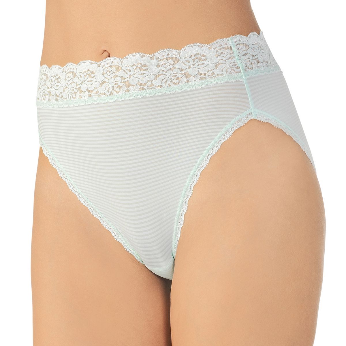 Vanity Fair Womens Flattering Lace Hi-Cut Brief VF-132801632 - Picture 11 of 22