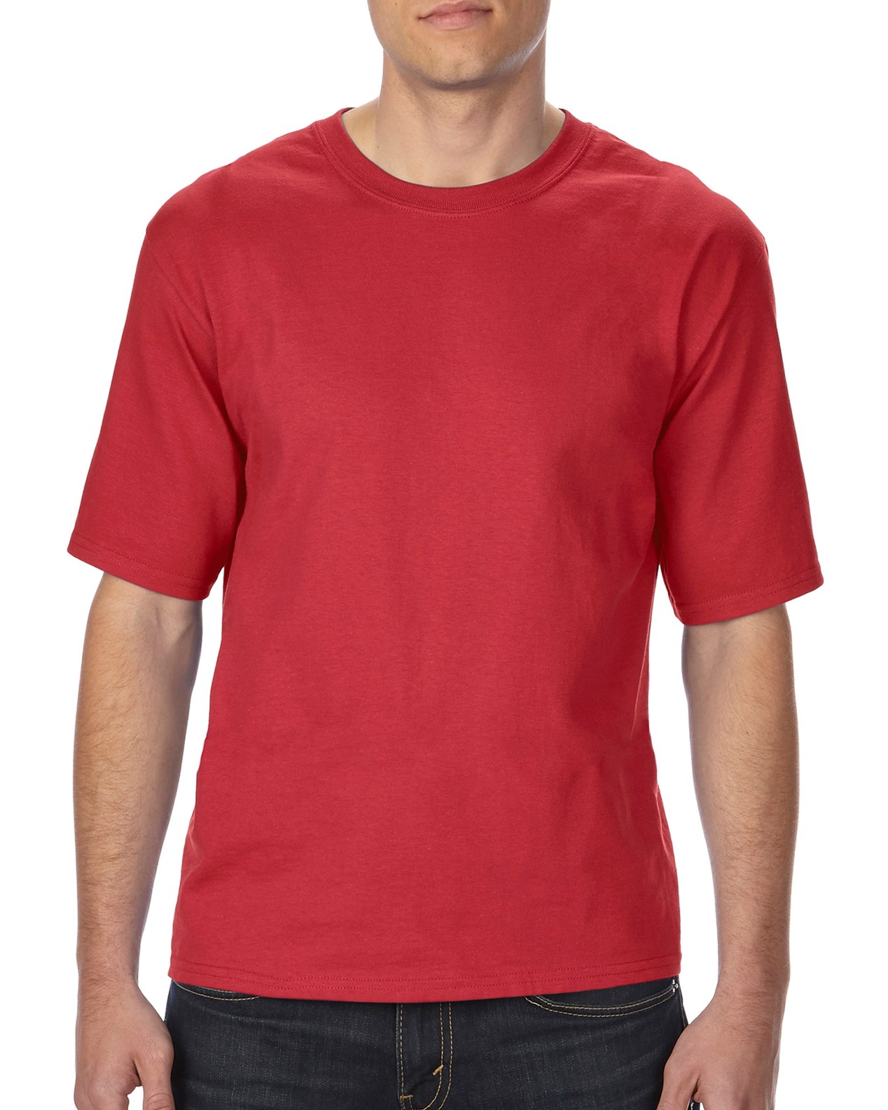 Gildan Mens Ultra Cotton Tall T-Shirt - Picture 4 of 5