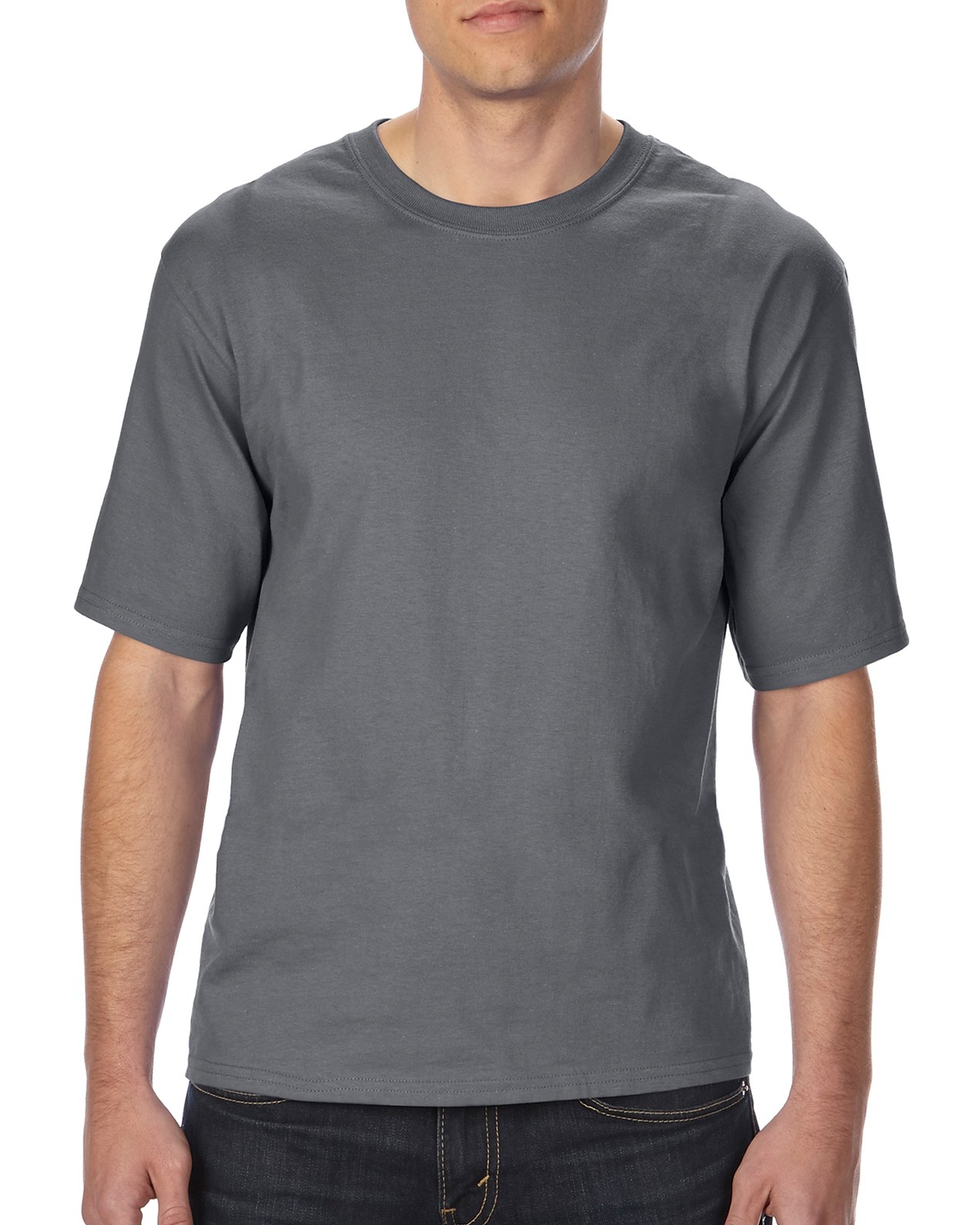 Gildan Mens Ultra Cotton Tall T-Shirt - Picture 2 of 5