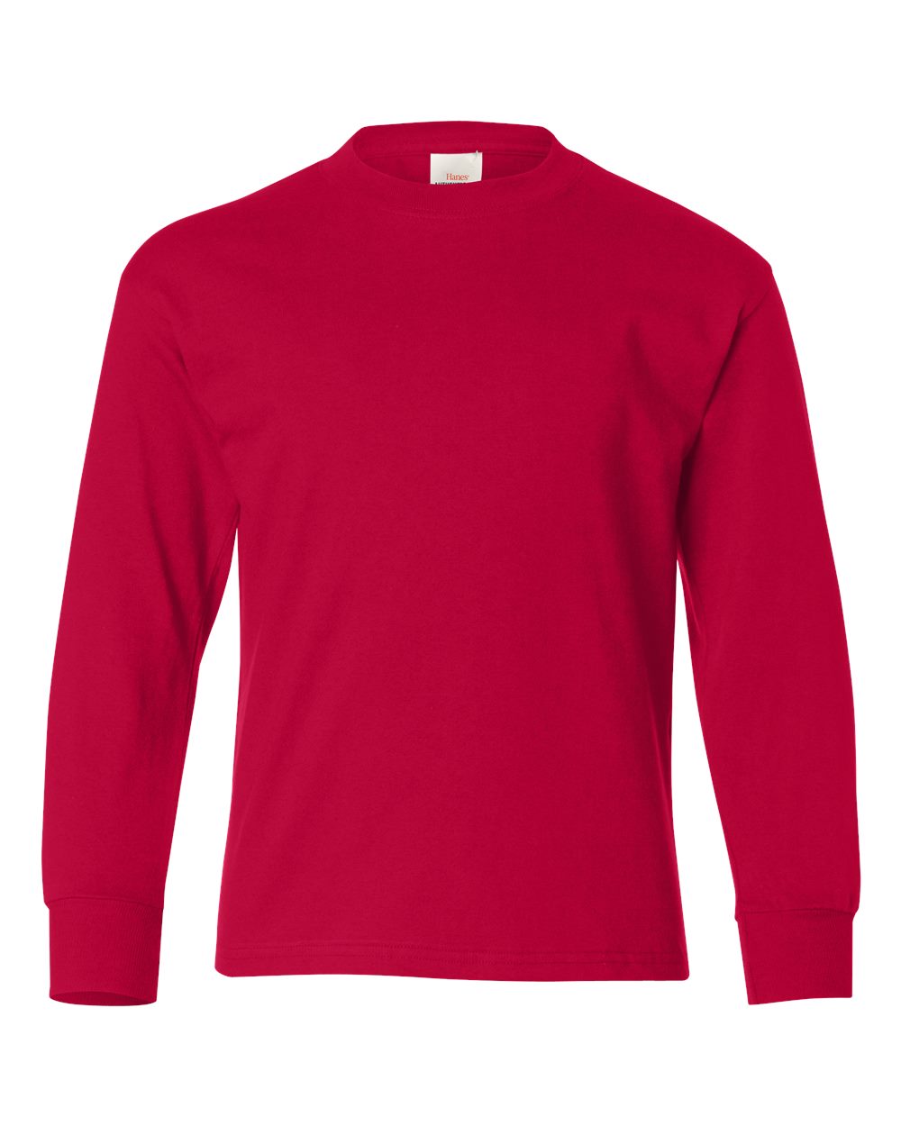 Hanes Youth TAGLESS Long-Sleeve T-Shirt - Picture 11 of 37