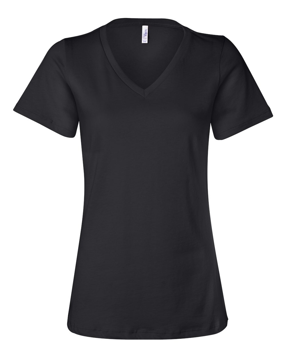 Bella Canvas Womens Relaxed Jersey Short-Sleeve V-Neck T-Shirt - Picture 6 of 38