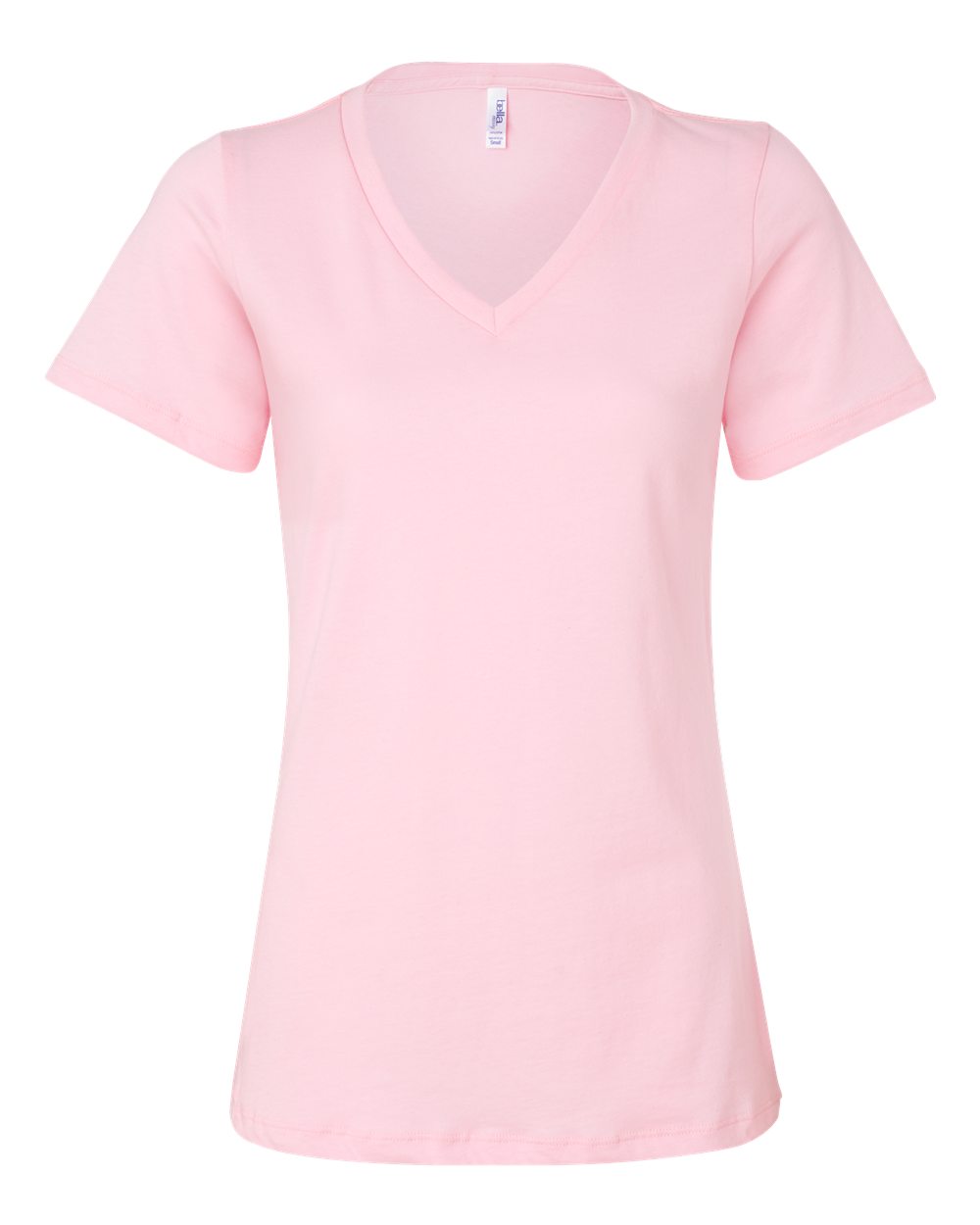 Bella Canvas Womens Relaxed Jersey Short-Sleeve V-Neck T-Shirt - Picture 27 of 38