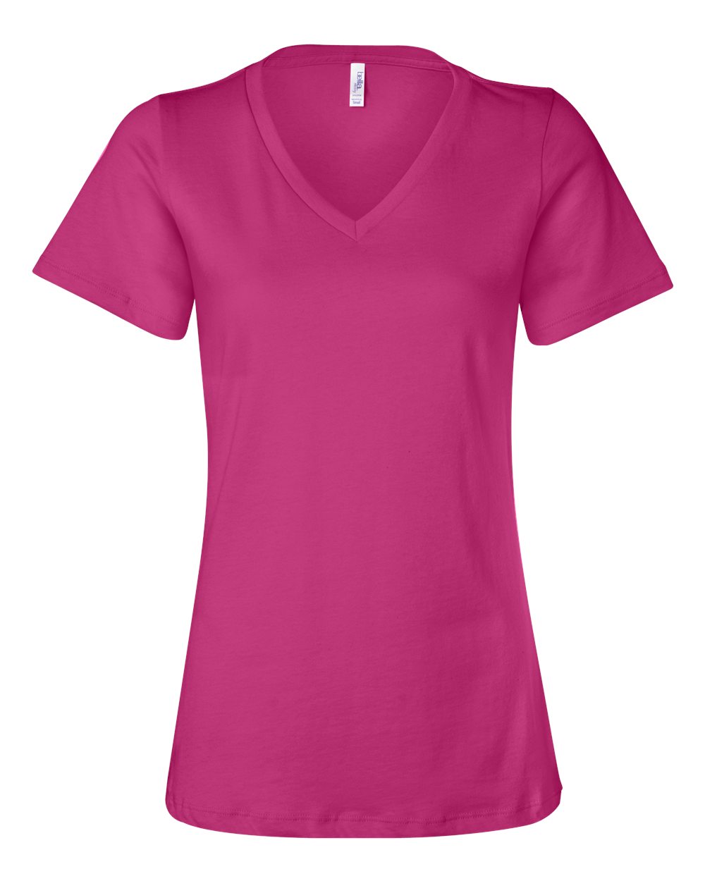 Bella Canvas Womens Relaxed Jersey Short-Sleeve V-Neck T-Shirt - Picture 5 of 38