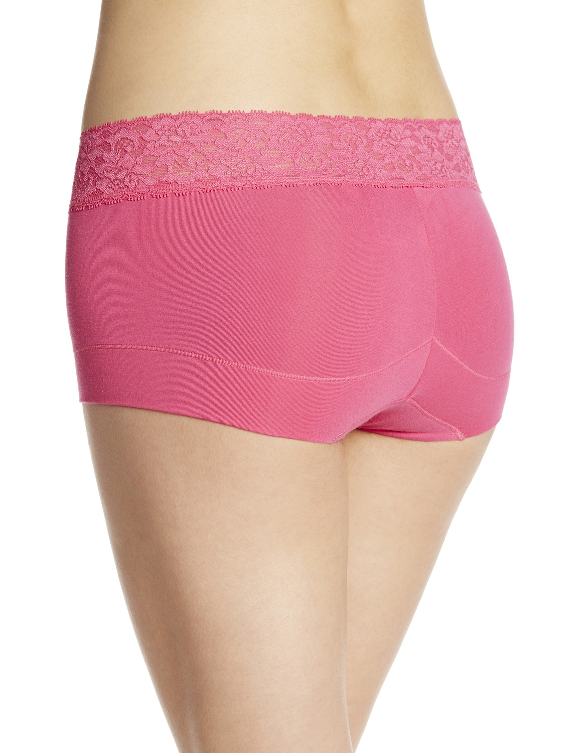 Maidenform Womens Cotton Dream Boyshort With Lace 40859-Maidenform163 - Picture 3 of 157