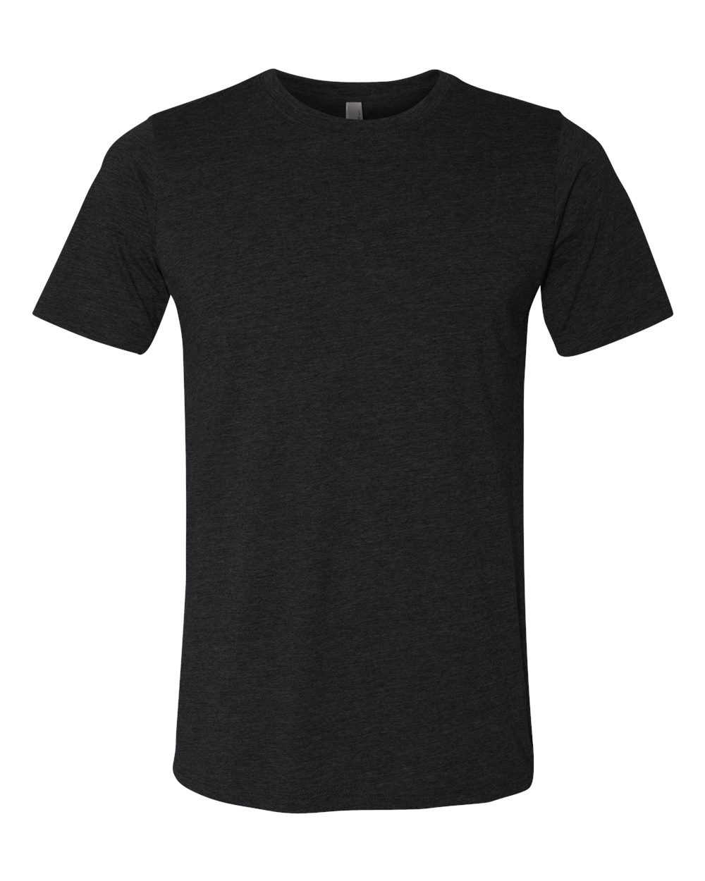 Next Level Men's Crew Neck T-Shirt - 65% Polyester 35% Cotton Blend, Soft Jersey, White, 2XL