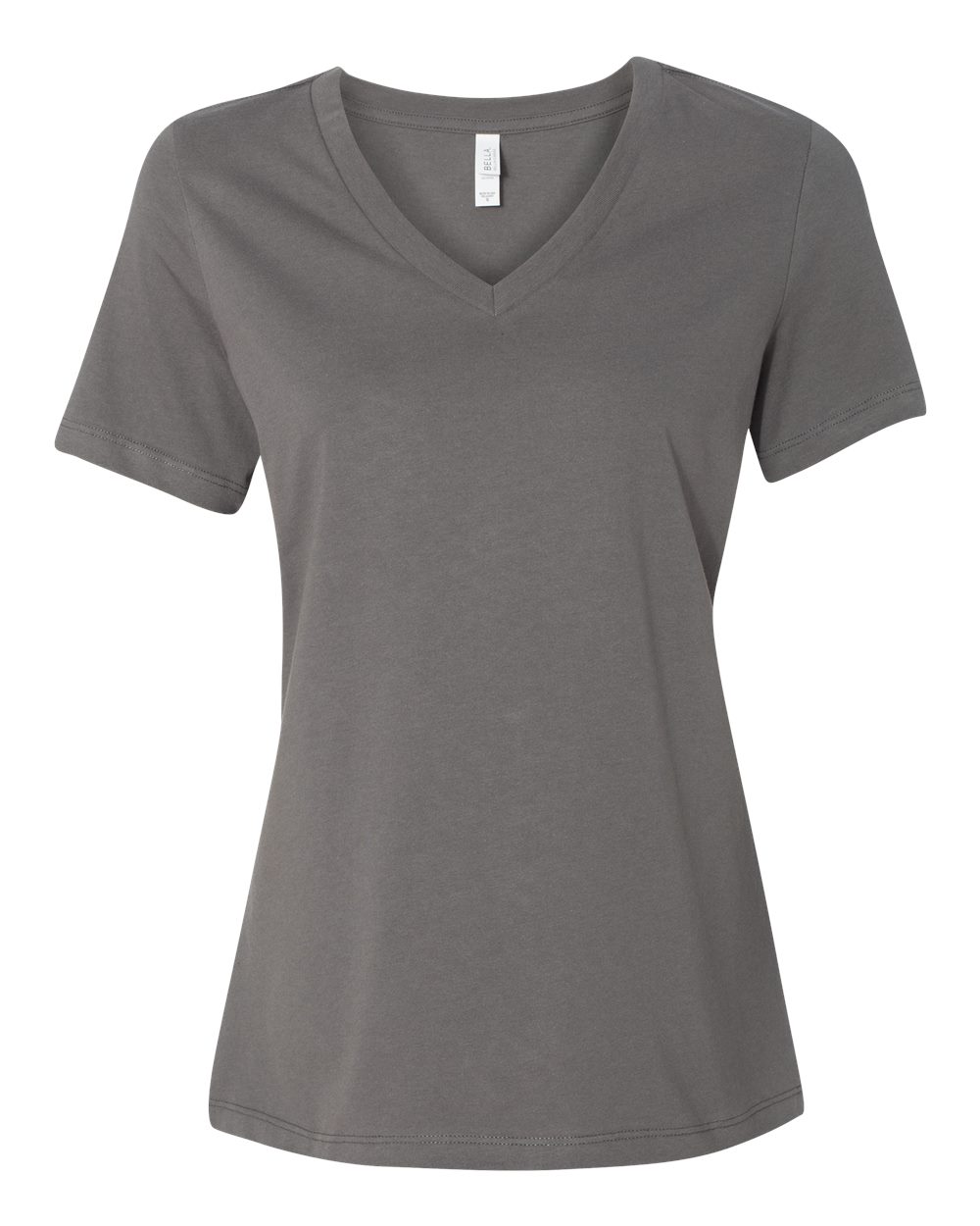 Bella Canvas Womens Relaxed Jersey Short-Sleeve V-Neck T-Shirt - Picture 3 of 38