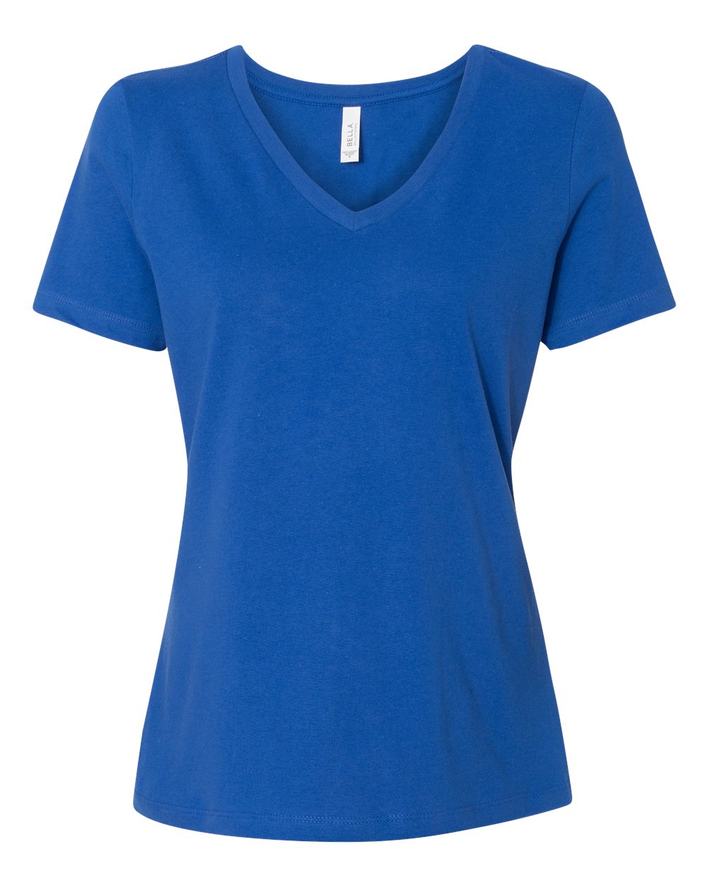 Bella Canvas Womens Relaxed Jersey Short-Sleeve V-Neck T-Shirt - Picture 35 of 38