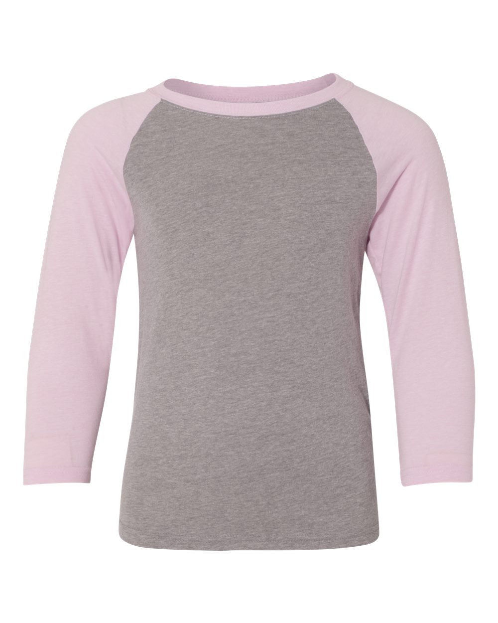 Next Level Youth CVC Three-Quarter Sleeve Raglan - Picture 7 of 10