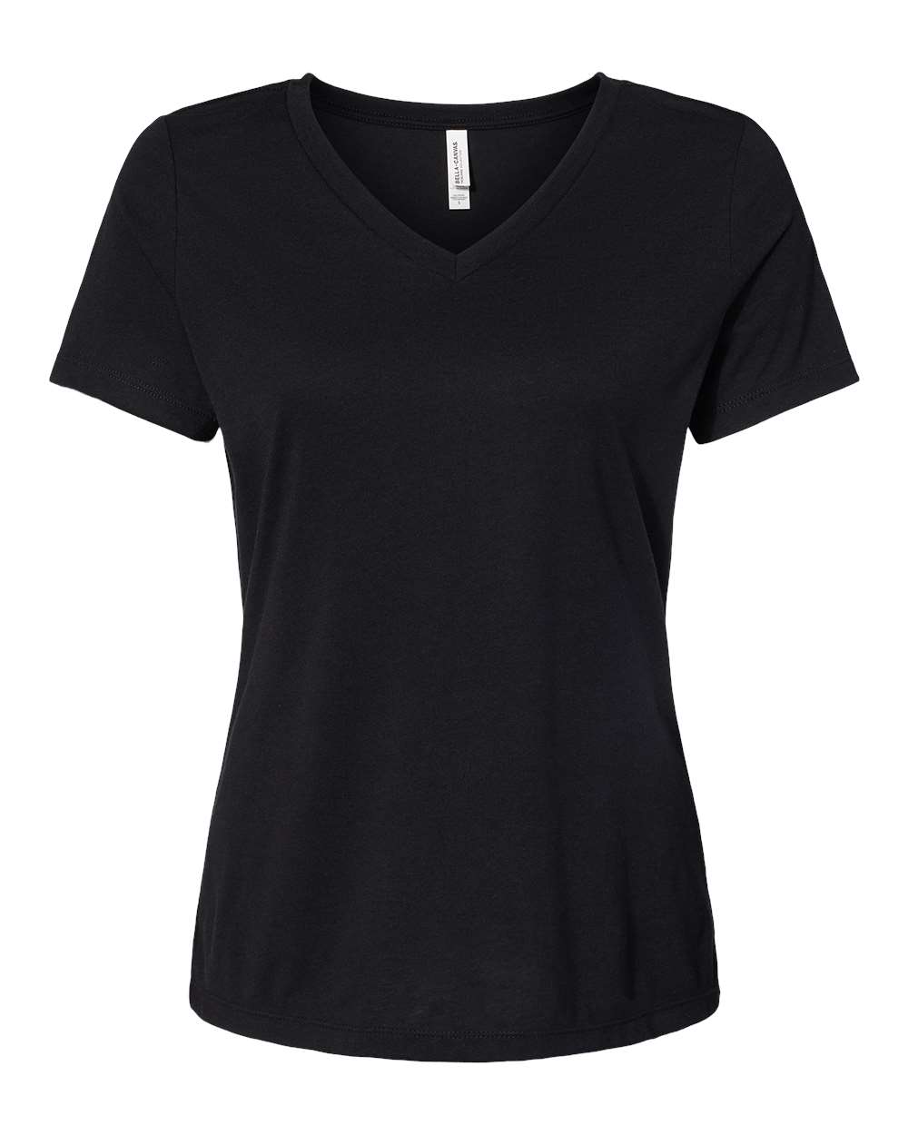 Bella Canvas Womens Relaxed Jersey Short-Sleeve V-Neck T-Shirt - Picture 31 of 38