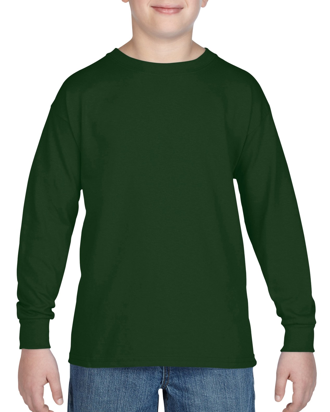 Gildan Youth Heavy Cotton�Long Sleeve T-Shirt - Picture 11 of 35
