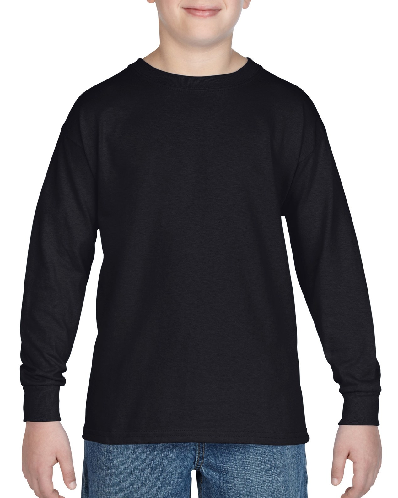 Gildan Youth Heavy Cotton�Long Sleeve T-Shirt - Picture 18 of 35
