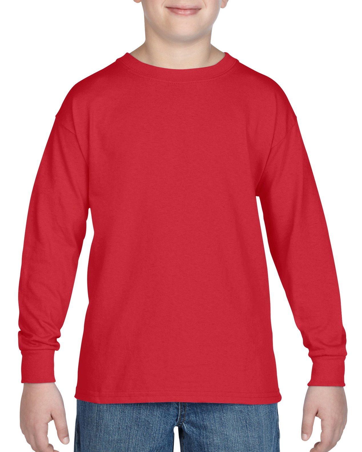 Gildan Youth Heavy Cotton�Long Sleeve T-Shirt - Picture 30 of 35