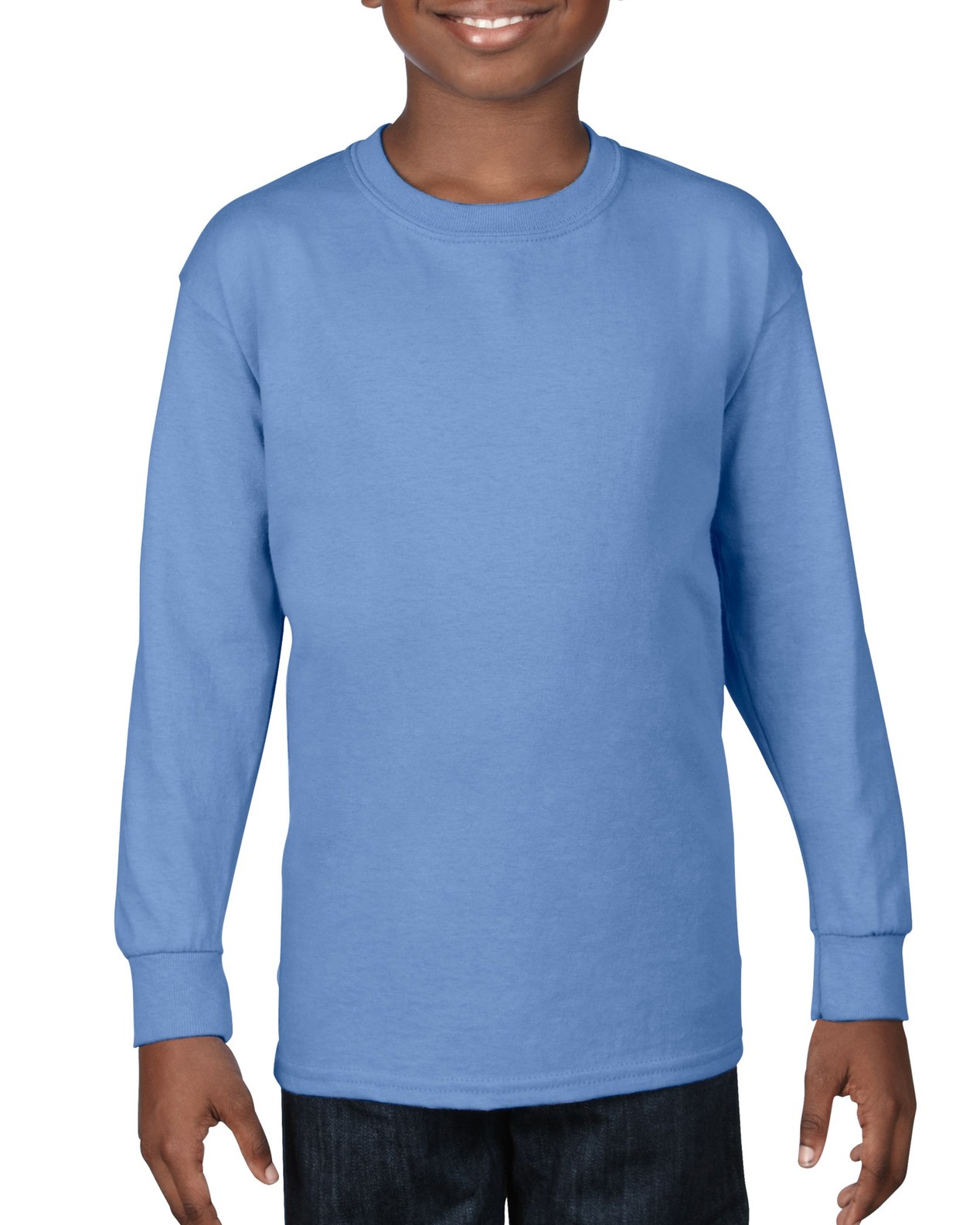 Gildan Youth Heavy Cotton�Long Sleeve T-Shirt - Picture 21 of 35