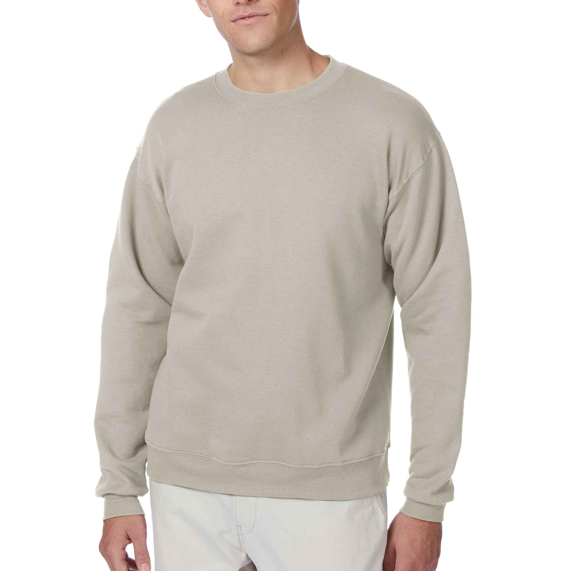 Hanes Herren EcoSmart Fleece Sweatshirt mit Rundhalsausschnitt - Bild 56 von 70