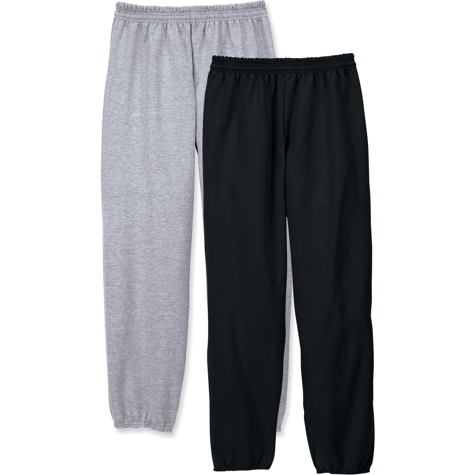 Hanes Mens EcoSmart Fleece 32" Sweatpants 2-Pack - Picture 2 of 34