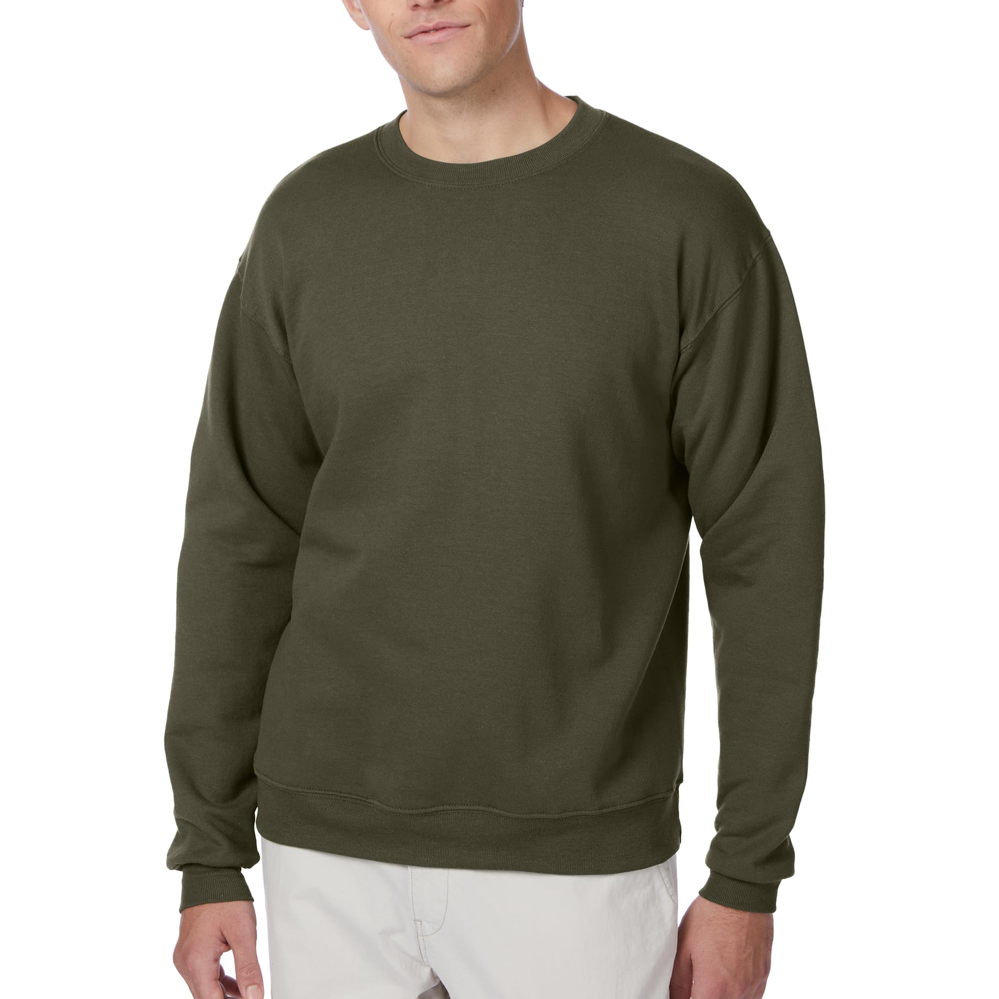Hanes Herren EcoSmart Fleece Sweatshirt mit Rundhalsausschnitt - Bild 53 von 70