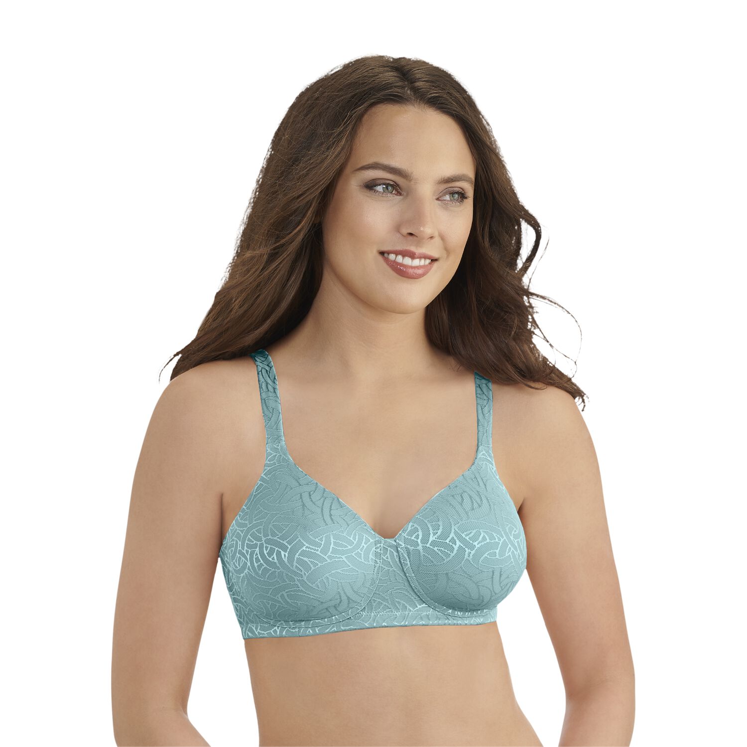 Sujetador sin aros Vanity Fair Body Shine cobertura completa para mujer - Imagen 23 de 46