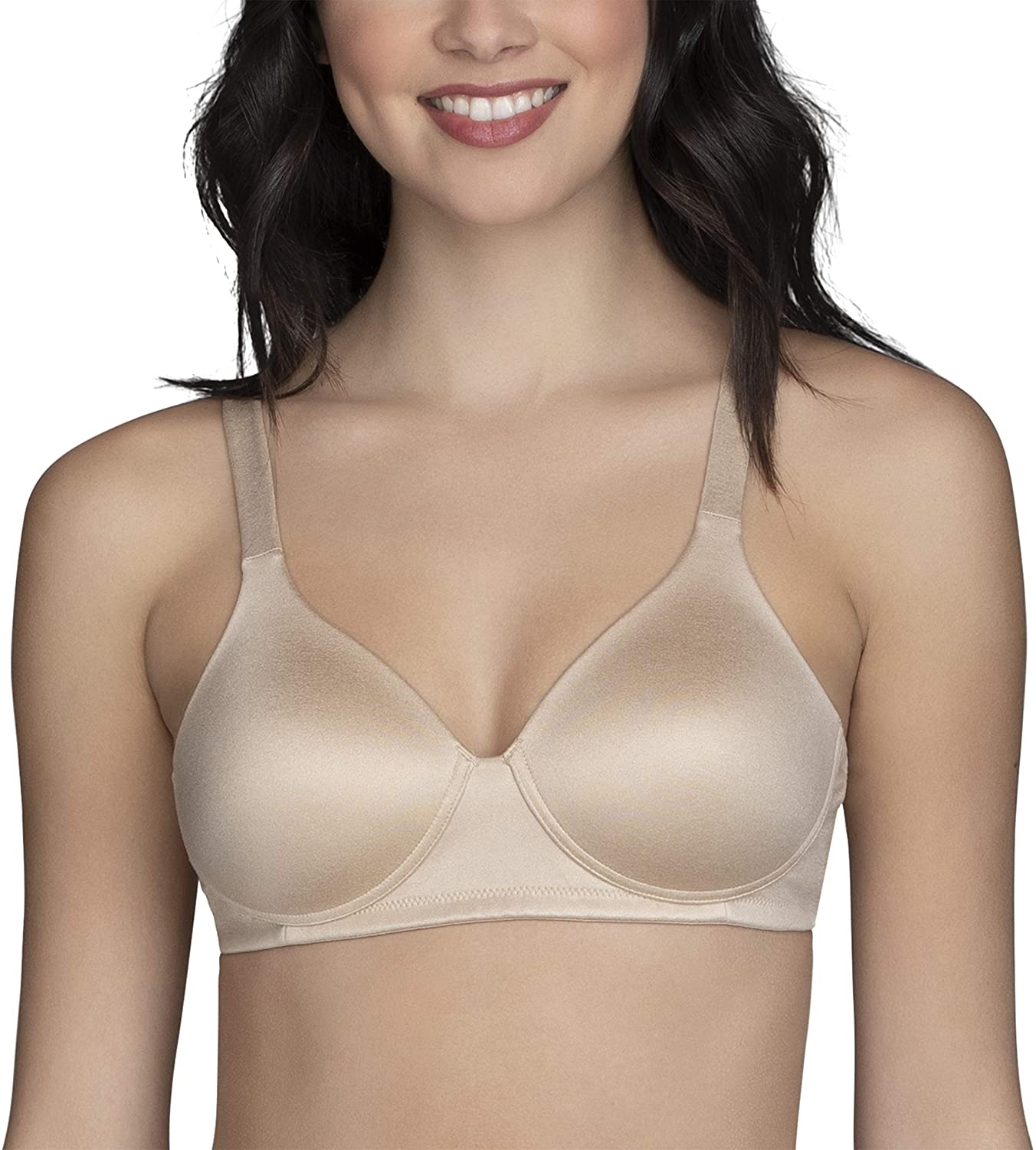 Sujetador sin aros Vanity Fair Body Shine cobertura completa para mujer - Imagen 29 de 46
