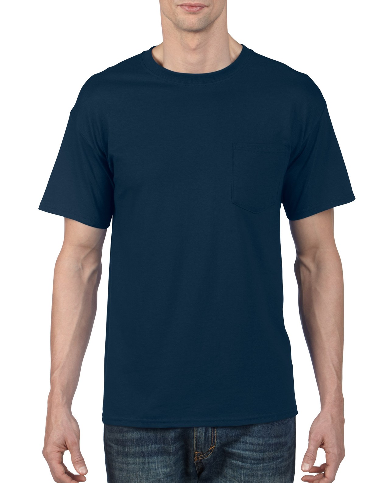 Gildan Mens DryBlend T-Shirt with Pocket - Picture 11 of 37
