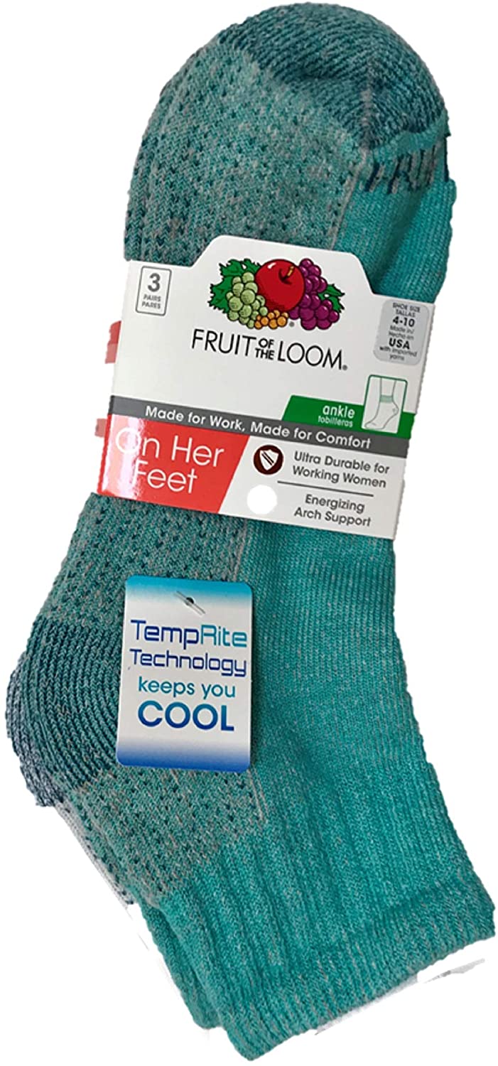 Fruit Of The Loom Womens 3-Pack On FRW10192Q3U2001-FRUIT OF THE LOOM_. - Picture 2 of 2