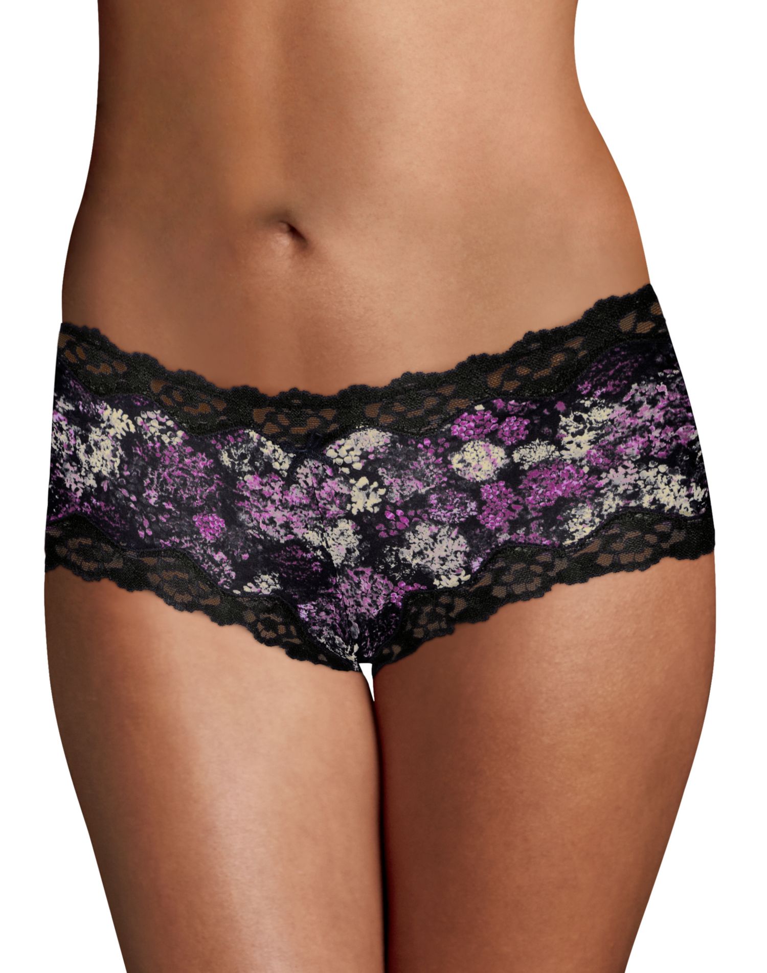 Maidenform Womens Cheeky Scalloped Lace Hipster - Picture 134 of 181