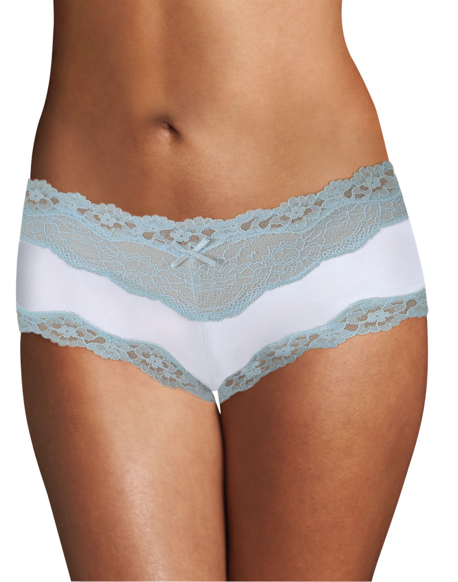 Maidenform Womens Cheeky Scalloped Lace Hipster - Picture 140 of 181
