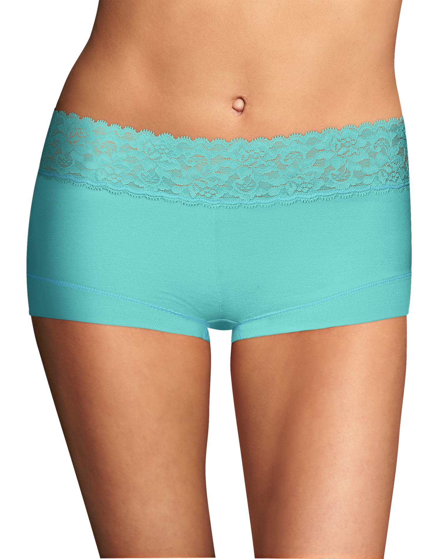 Maidenform Womens Cotton Dream Boyshort With Lace 40859-Maidenform163 - Picture 50 of 157