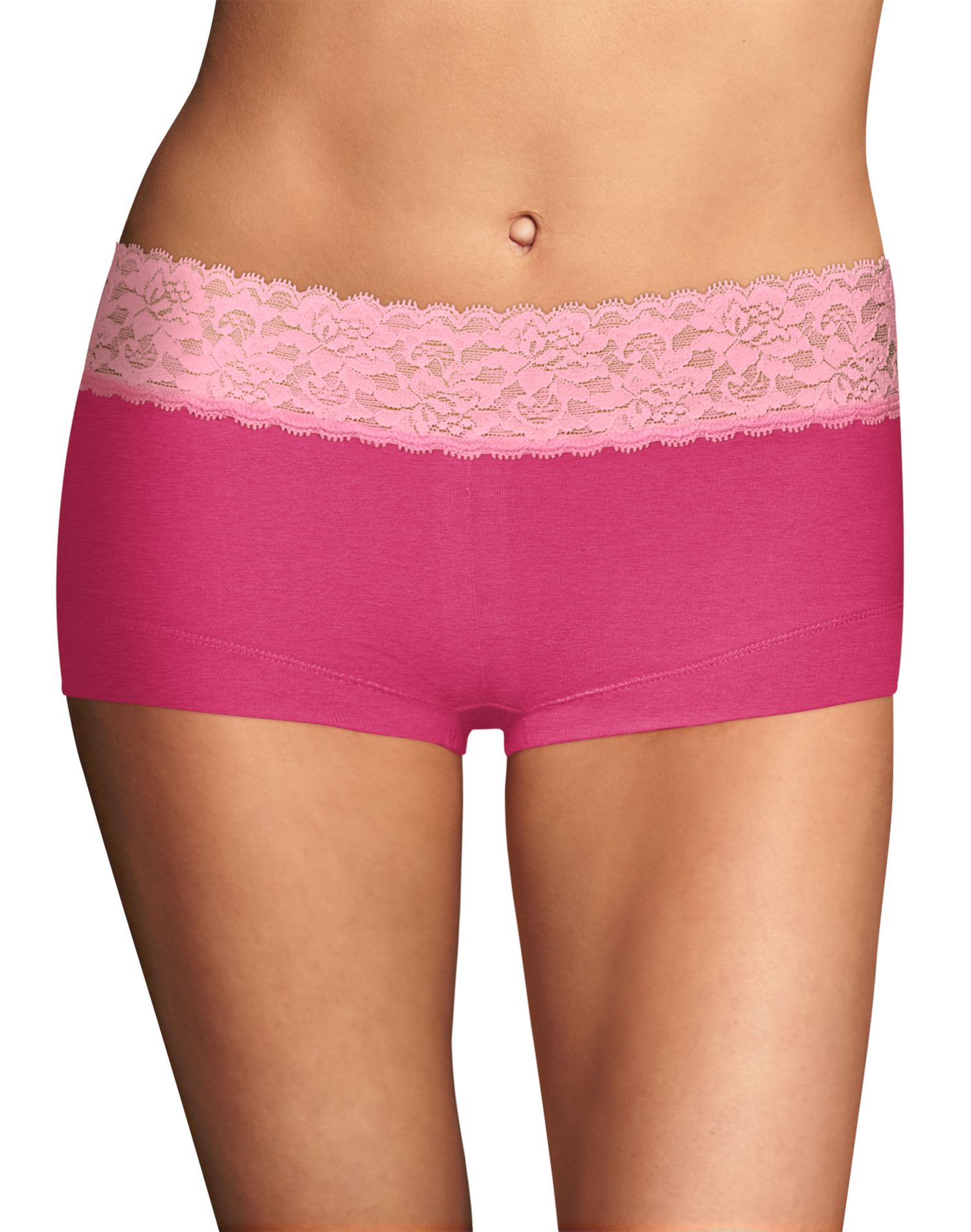 Maidenform Womens Cotton Dream Boyshort With Lace 40859-Maidenform163 - Picture 98 of 157