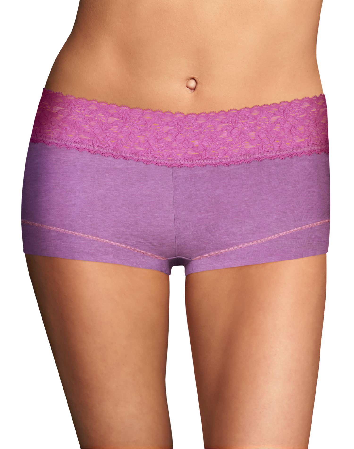 Maidenform Womens Cotton Dream Boyshort With Lace 40859-Maidenform163 - Picture 74 of 157
