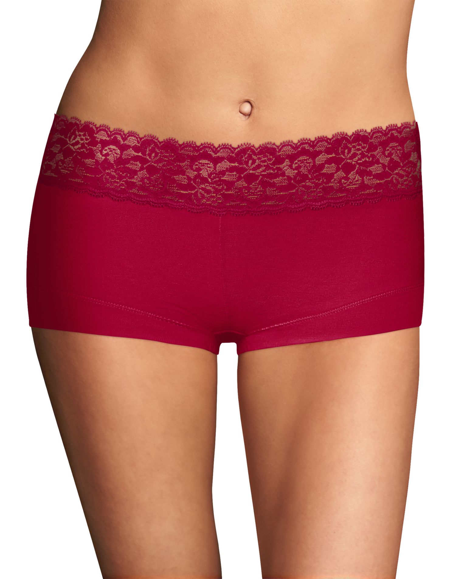 Maidenform Womens Cotton Dream Boyshort With Lace 40859-Maidenform163 - Picture 86 of 157
