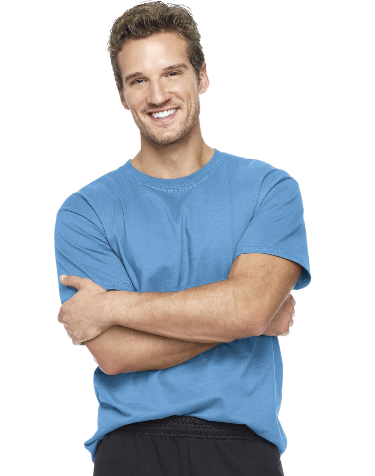 Camiseta manga corta Hanes Beefy-T para hombre 51801632 - Imagen 19 de 23