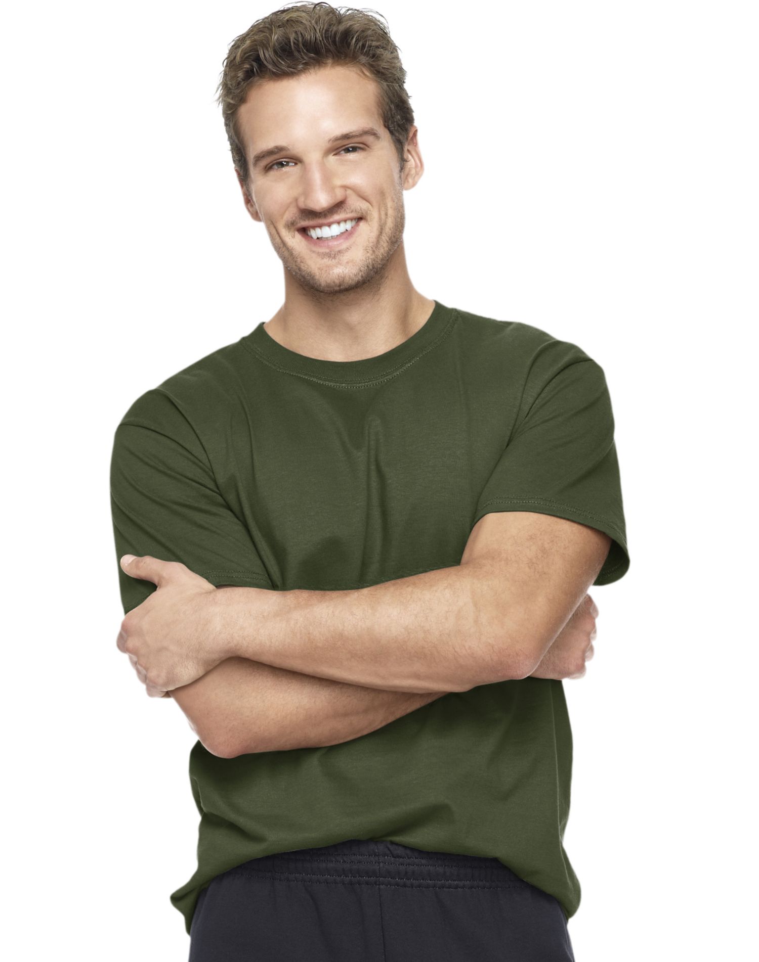 Camiseta manga corta Hanes Beefy-T para hombre 51801632 - Imagen 13 de 23