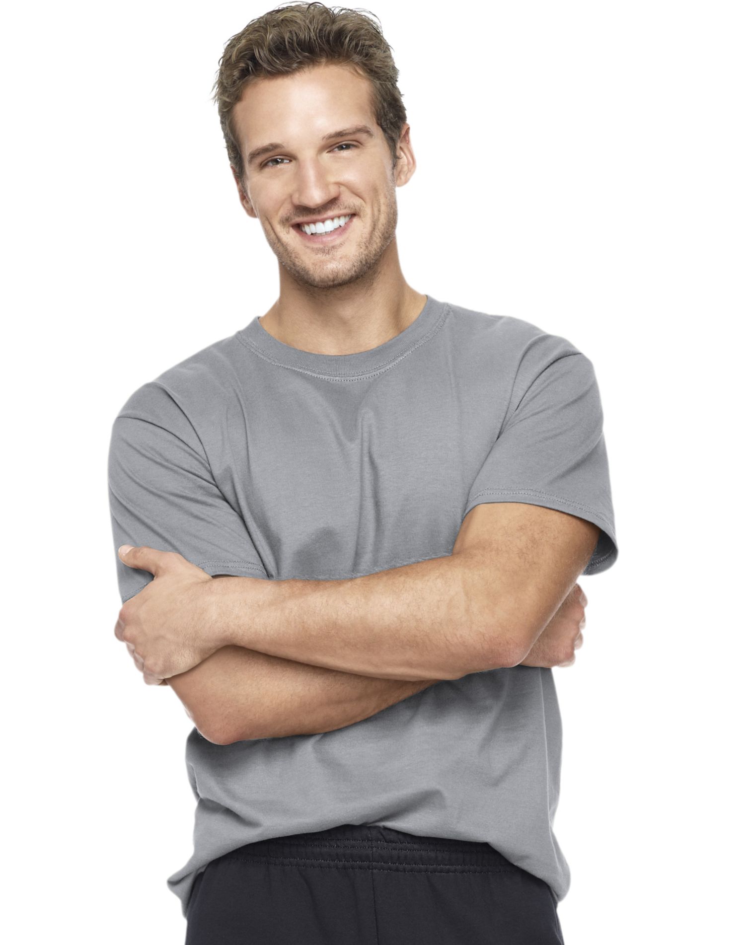 Camiseta manga corta Hanes Beefy-T para hombre 51801632 - Imagen 18 de 23