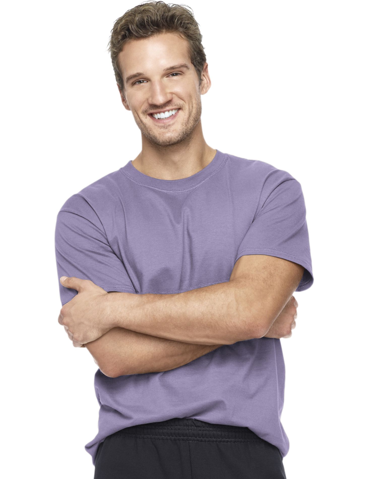 Camiseta manga corta Hanes Beefy-T para hombre 51801632 - Imagen 9 de 23