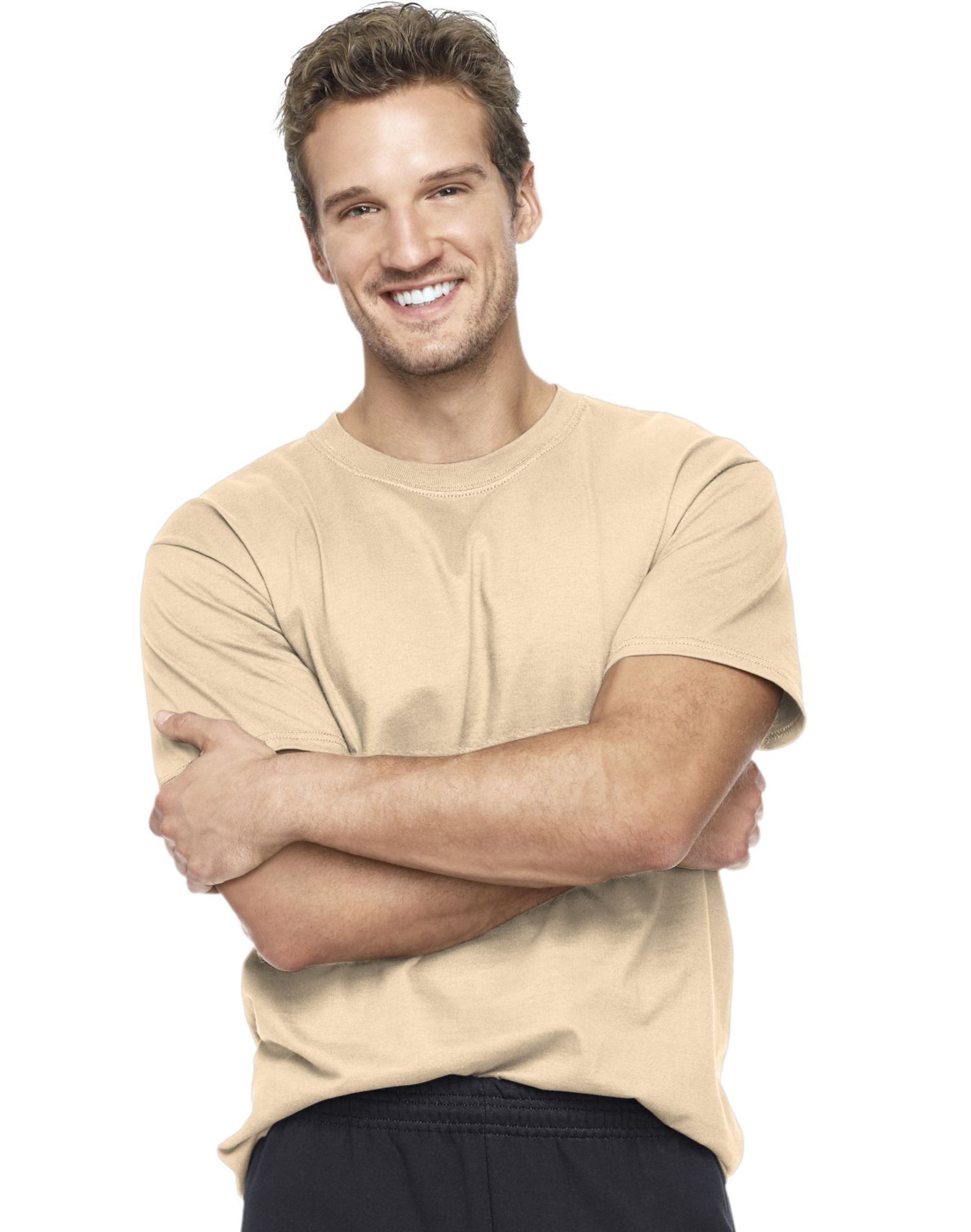 Camiseta manga corta Hanes Beefy-T para hombre 51801632 - Imagen 16 de 23