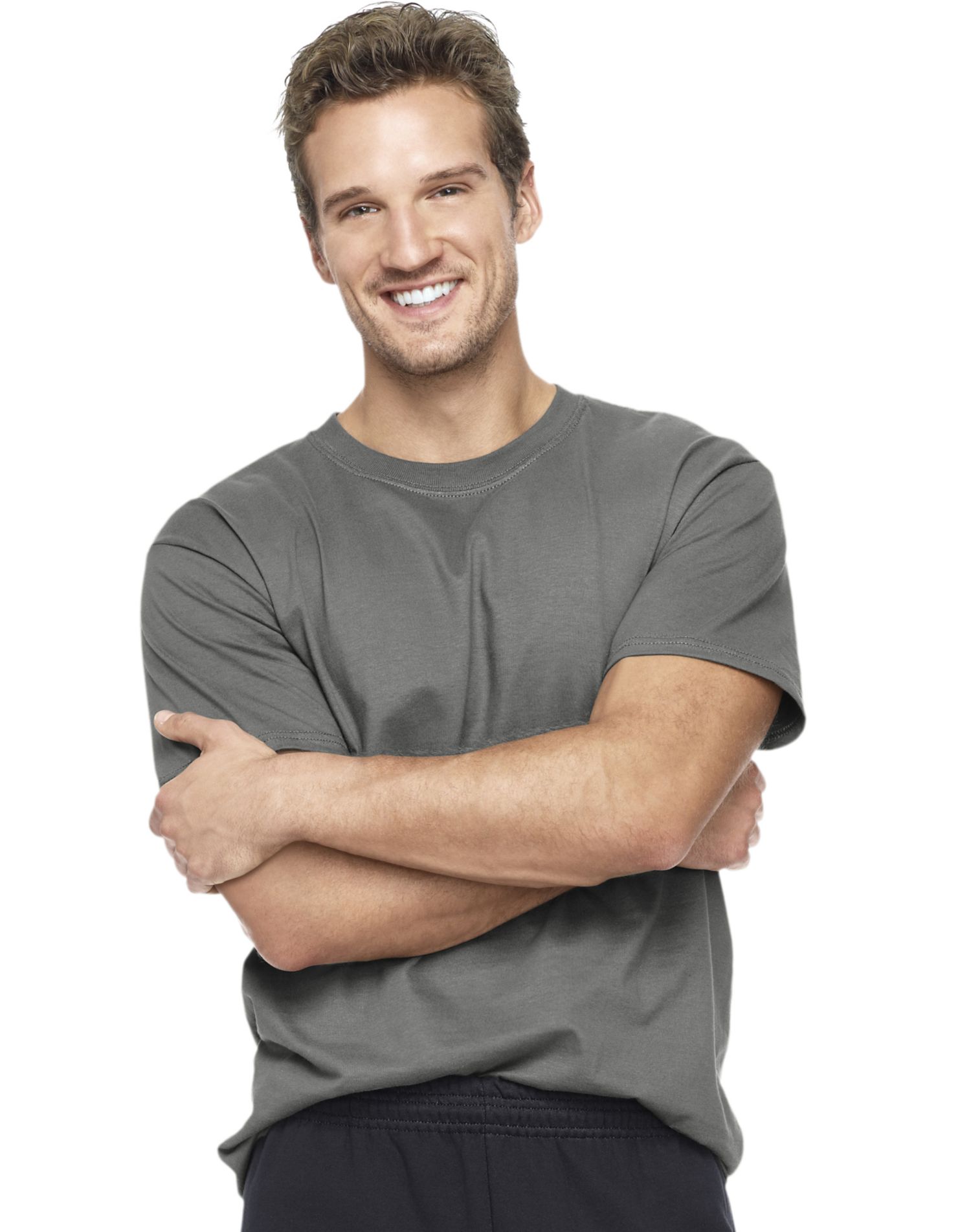 Camiseta manga corta Hanes Beefy-T para hombre 51801632 - Imagen 10 de 23