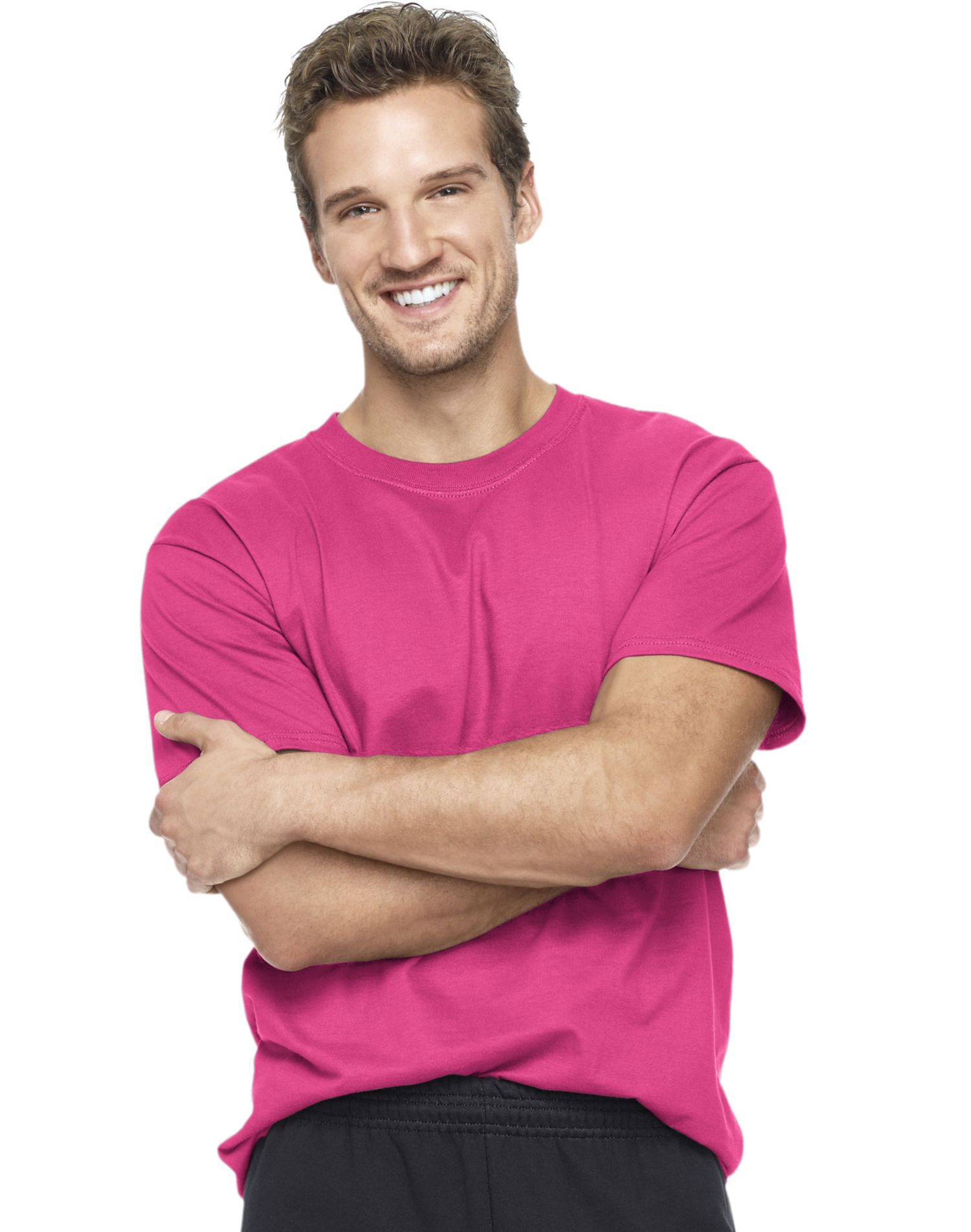 Camiseta manga corta Hanes Beefy-T para hombre 51801632 - Imagen 22 de 23