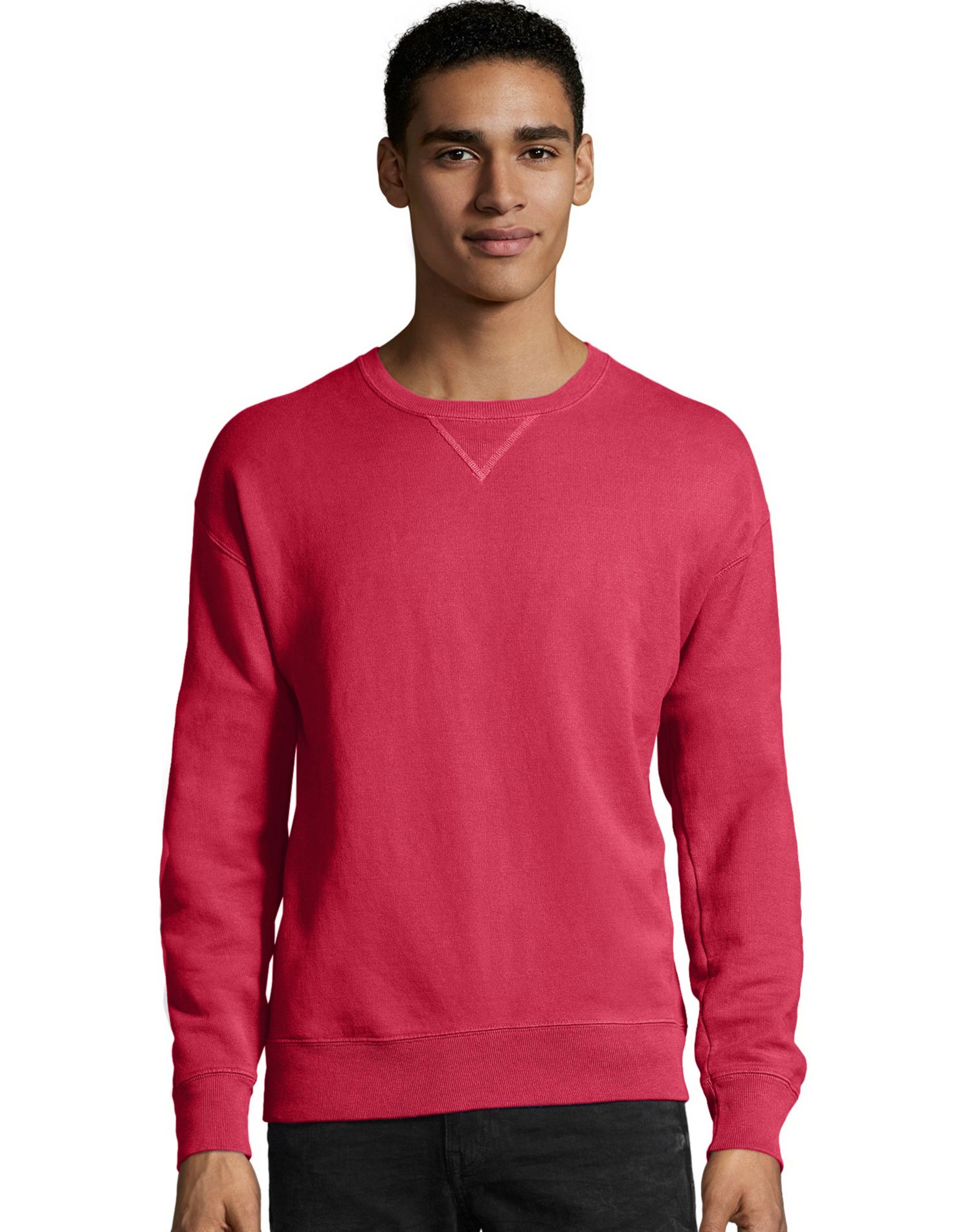 Hanes Herren Big ComfortWash Garment Dyed Fleece Sweatshirt - Bild 5 von 112