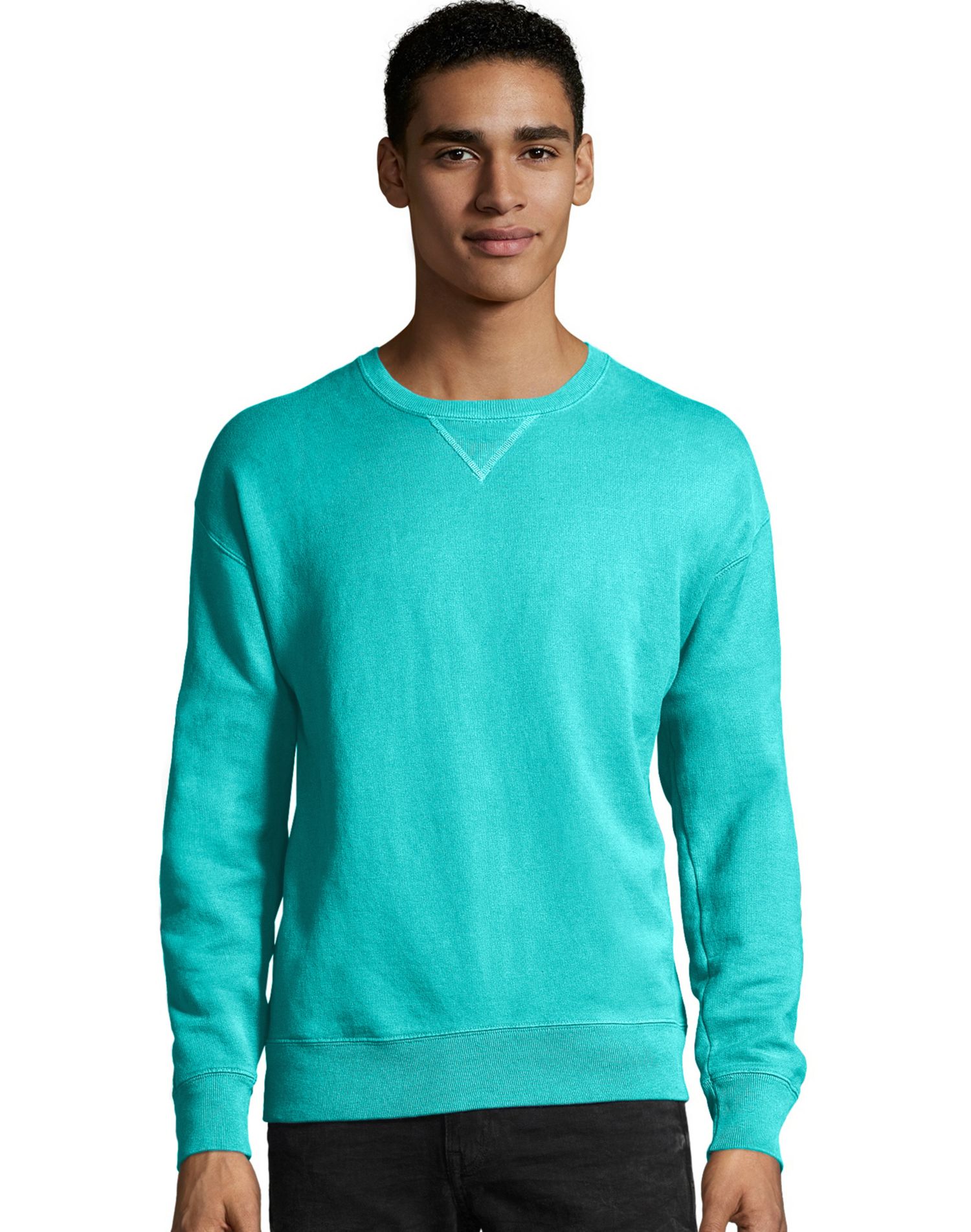 Hanes Herren Big ComfortWash Garment Dyed Fleece Sweatshirt - Bild 32 von 112