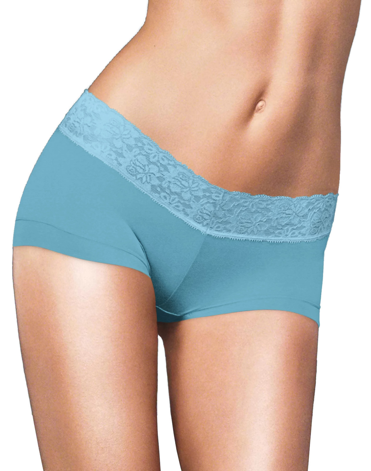 Maidenform Womens Cotton Dream Boyshort With Lace 40859-Maidenform163 - Picture 20 of 157